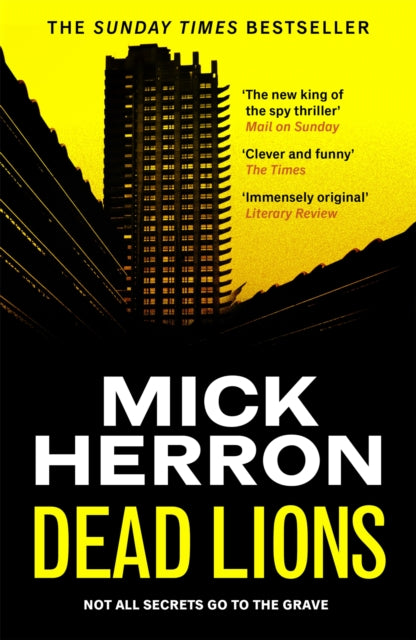 Dead Lions : The bestselling thrillers that inspired the hit Apple TV+ show Slow Horses (Slough House Thriller 2) - Book from The Bookhouse Broughty Ferry- Just £9.99! Shop now