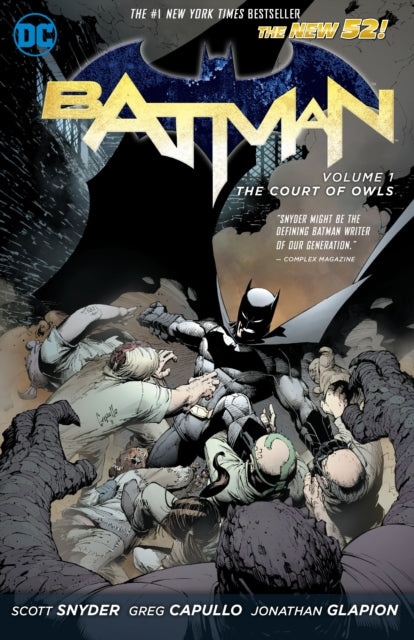 Batman Vol. 1: The Court of Owls (The New 52) - Book from The Bookhouse Broughty Ferry- Just £14.99! Shop now