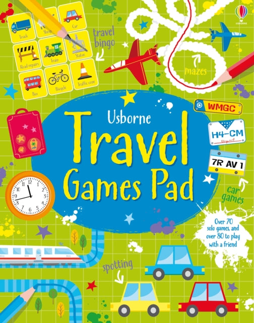 Travel Games Pad - Book from The Bookhouse Broughty Ferry- Just £7! Shop now