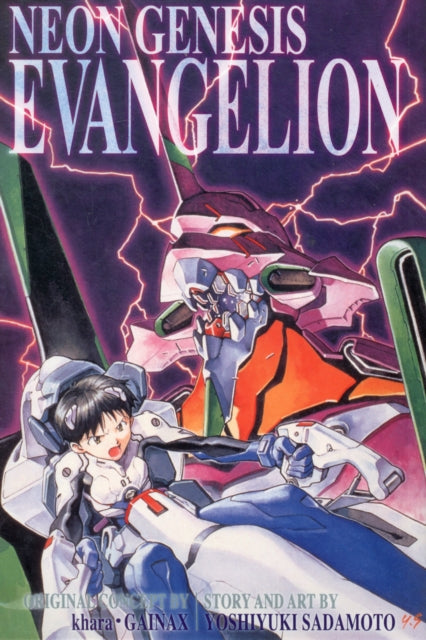 Neon Genesis Evangelion 3-in-1 Edition, Vol. 1 : Includes vols. 1, 2 & 3 : 1 - Book from The Bookhouse Broughty Ferry- Just £19.99! Shop now