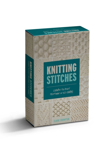 Knitting Stitches Card Deck - Book from The Bookhouse Broughty Ferry- Just £14.99! Shop now