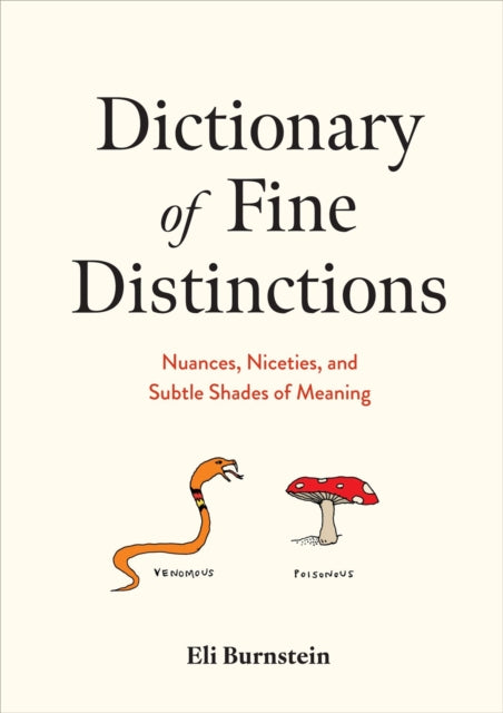 Dictionary of Fine Distinctions - Book from The Bookhouse Broughty Ferry- Just £14.99! Shop now