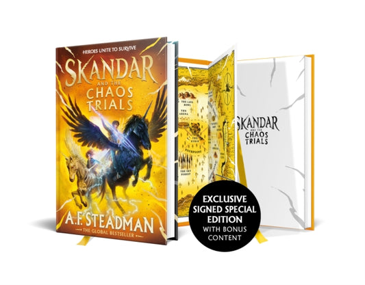 Skandar and the Chaos Trials - Signed Edition - Book from The Bookhouse Broughty Ferry- Just £14.99! Shop now