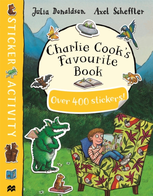 Charlie Cook's Favourite Book Sticker Book - Book from The Bookhouse Broughty Ferry- Just £5.99! Shop now