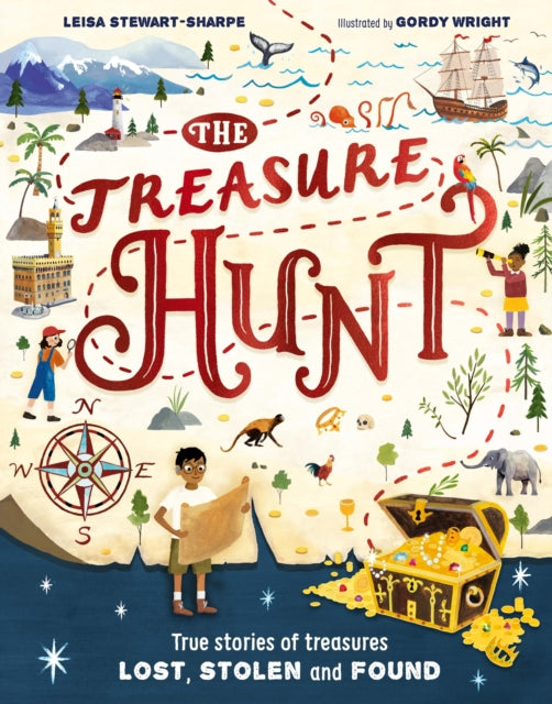 The Treasure Hunt : True stories of treasures lost, stolen and found - Book from The Bookhouse Broughty Ferry- Just £10.99! Shop now