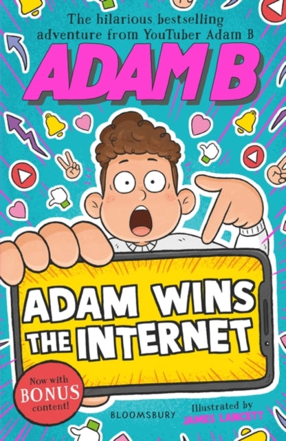 Adam Wins the Internet - Book from The Bookhouse Broughty Ferry- Just £7.99! Shop now