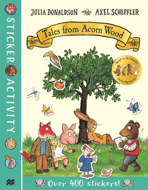 Tales from Acorn Wood Sticker Book - Book from The Bookhouse Broughty Ferry- Just £7.99! Shop now