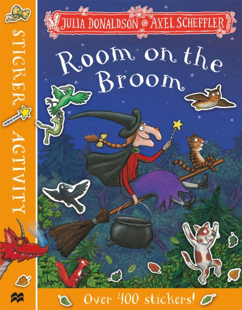 Room on the Broom Sticker Book : WIth over 400 stickers! - Book from The Bookhouse Broughty Ferry- Just £7.99! Shop now