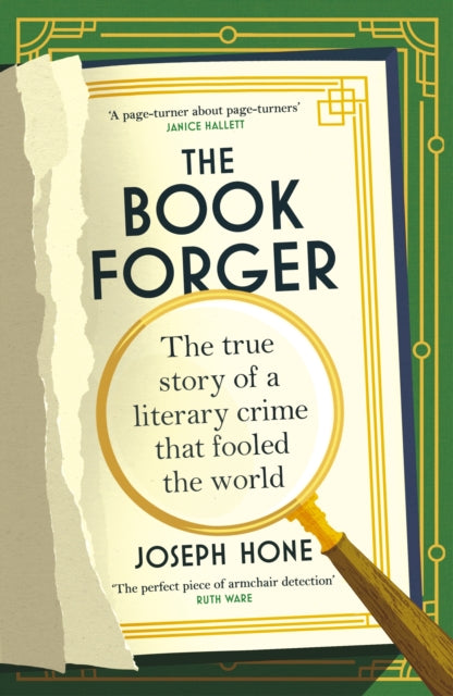 The Book Forger : The true story of a literary crime that fooled the world - Book from The Bookhouse Broughty Ferry- Just £10.99! Shop now