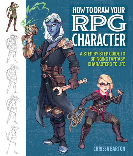 How to Draw Your RPG Character - Book from The Bookhouse Broughty Ferry- Just £22! Shop now