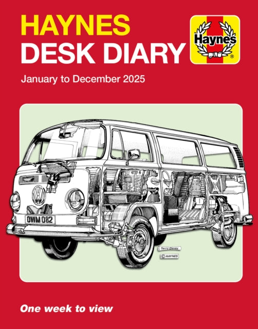 Haynes 2025 Desk Diary - Book from The Bookhouse Broughty Ferry- Just £17.99! Shop now