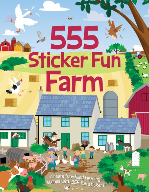 555 Sticker Fun - Farm Activity Book - Book from The Bookhouse Broughty Ferry- Just £6.99! Shop now