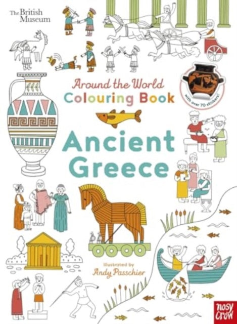 British Museum: Around the World Colouring: Ancient Greece - Book from The Bookhouse Broughty Ferry- Just £6.99! Shop now