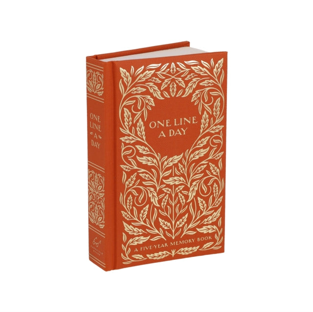 Gilded One Line a Day : A Five-Year Memory Book - Book from The Bookhouse Broughty Ferry- Just £14.99! Shop now