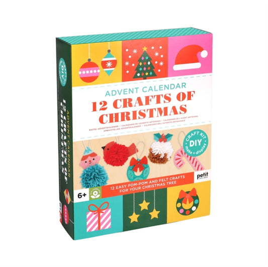12 Crafts of Christmas Advent Calendar - Book from The Bookhouse Broughty Ferry- Just £22! Shop now