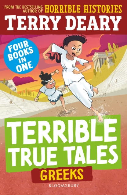 Terrible True Tales: Greeks : From the author of Horrible Histories, perfect for 7+ - Book from The Bookhouse Broughty Ferry- Just £8.99! Shop now