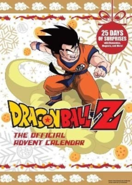 Dragon Ball Z: The Official Advent Calendar - Book from The Bookhouse Broughty Ferry- Just £25! Shop now