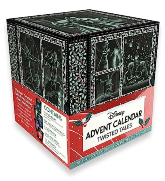 Disney: Twisted Tales Advent Calendar - Book from The Bookhouse Broughty Ferry- Just £39.99! Shop now