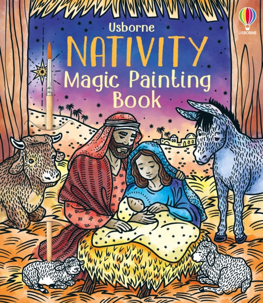 Nativity Magic Painting Book - Book from The Bookhouse Broughty Ferry- Just £6.99! Shop now