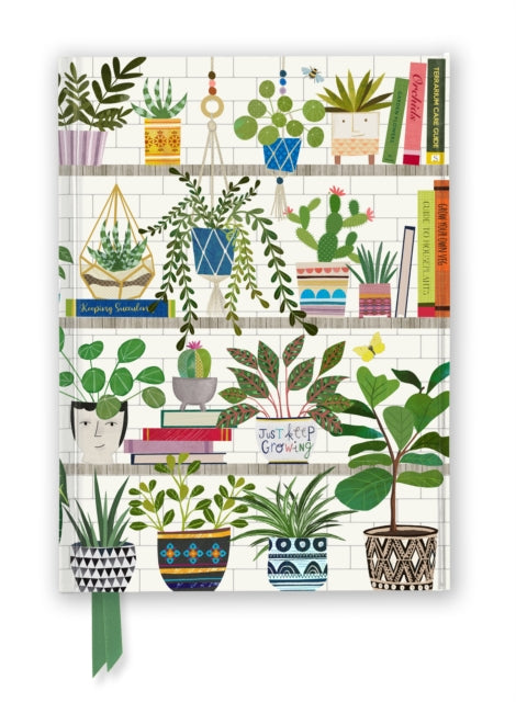 Georgia Breeze: Books & Plants (Foiled Journal) - Book from The Bookhouse Broughty Ferry- Just £10.99! Shop now