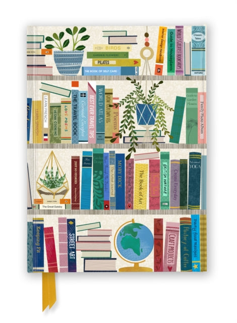 Georgia Breeze: Bookshelves (Foiled Journal) - Book from The Bookhouse Broughty Ferry- Just £10.99! Shop now