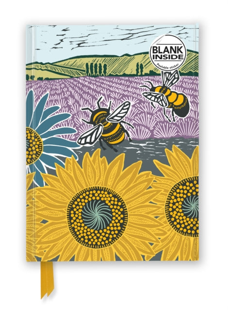 Kate Heiss: Sunflower Fields (Foiled Blank Journal) - Book from The Bookhouse Broughty Ferry- Just £10.99! Shop now