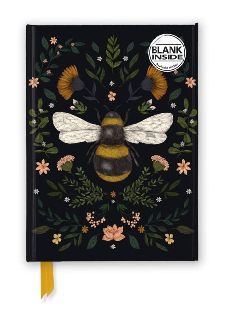 Jade Mosinski: Bee (Foiled Blank Journal) - Book from The Bookhouse Broughty Ferry- Just £10.99! Shop now