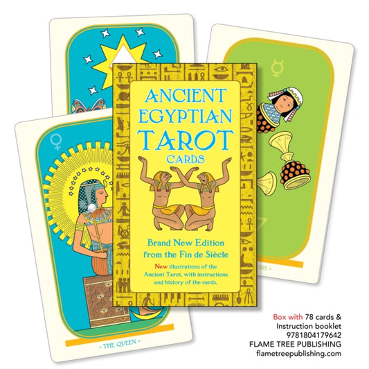 Ancient Egyptian Tarot Card Pack - Book from The Bookhouse Broughty Ferry- Just £16.99! Shop now