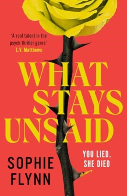 What Stays Unsaid : An unputdownable, twisty psychological thriller that will have you hooked - Book from The Bookhouse Broughty Ferry- Just £9.99! Shop now