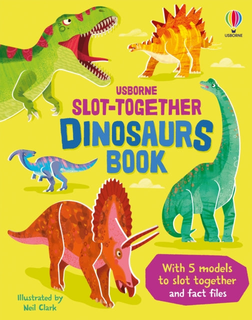 Slot-together Dinosaurs Book - Book from The Bookhouse Broughty Ferry- Just £9.99! Shop now