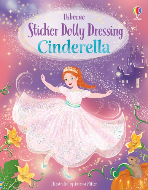 Sticker Dolly Dressing Cinderella - Book from The Bookhouse Broughty Ferry- Just £7.99! Shop now