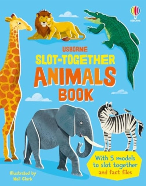 Slot-together Animals Book - Book from The Bookhouse Broughty Ferry- Just £9.99! Shop now