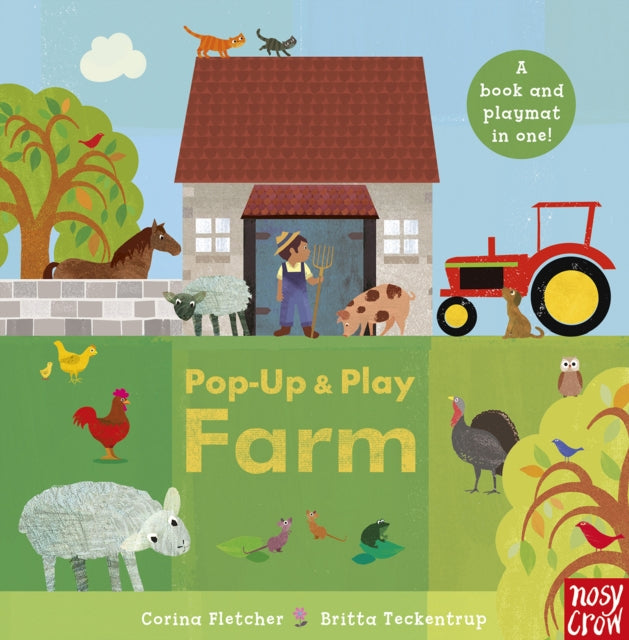 Pop-Up And Play: Farm - Book from The Bookhouse Broughty Ferry- Just £20! Shop now