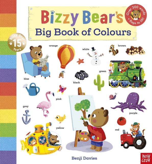 Bizzy Bear's Big Book of Colours : with over 300 colourful words to read and learn! - Book from The Bookhouse Broughty Ferry- Just £12.99! Shop now