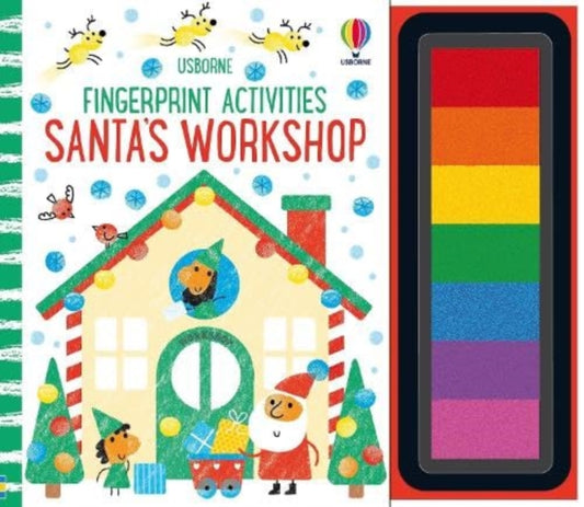 Fingerprint Activities Santa's Workshop - Book from The Bookhouse Broughty Ferry- Just £9.99! Shop now