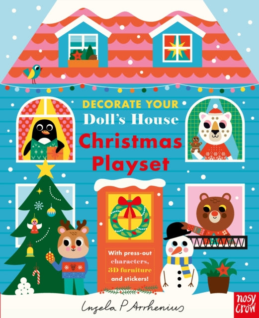 Decorate Your Doll's House: Christmas Playset - Book from The Bookhouse Broughty Ferry- Just £9.99! Shop now