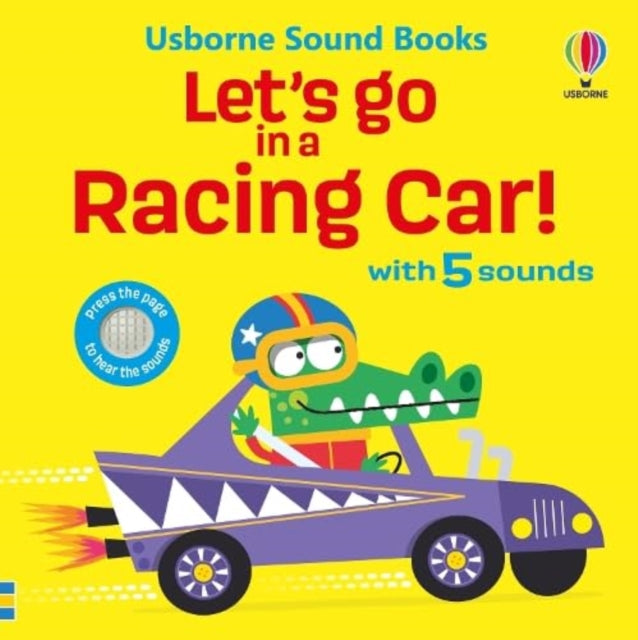 Let's go in a Racing Car! - Book from The Bookhouse Broughty Ferry- Just £7.99! Shop now