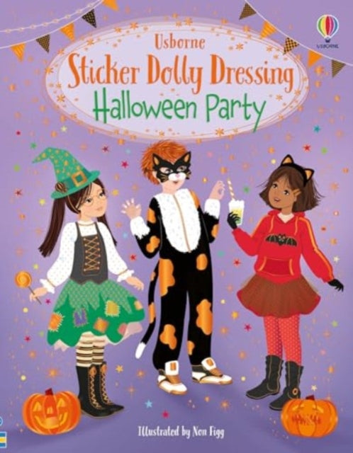 Sticker Dolly Dressing Halloween Party - Book from The Bookhouse Broughty Ferry- Just £7.99! Shop now