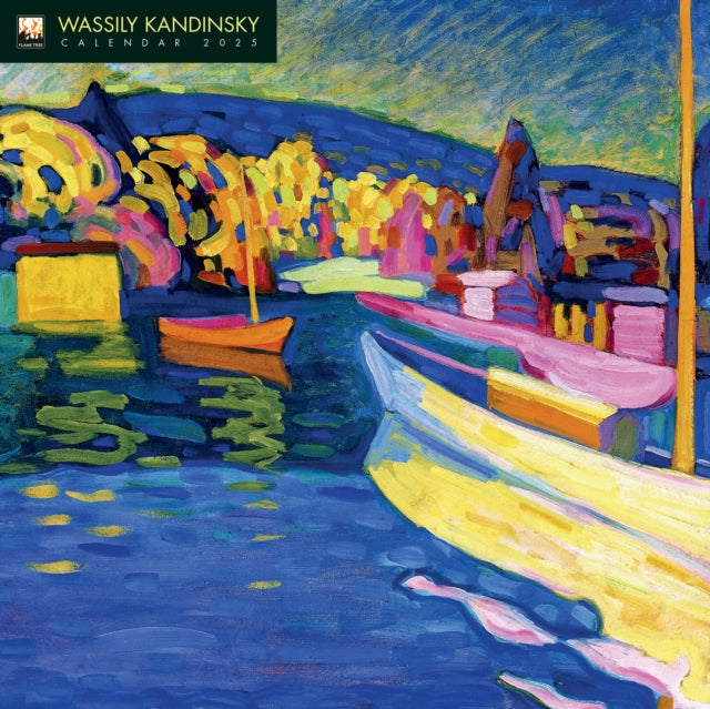 Wassily Kandinsky Wall Calendar 2025 (Art Calendar) - Book from The Bookhouse Broughty Ferry- Just £10.99! Shop now