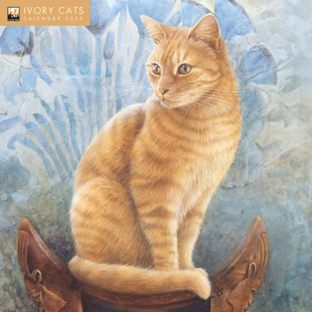 Ivory Cats by Lesley Anne Ivory Wall Calendar 2025 (Art Calendar) - Book from The Bookhouse Broughty Ferry- Just £10.99! Shop now