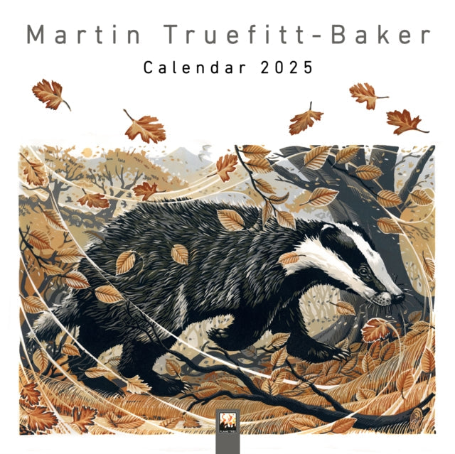 Martin Truefitt-Baker Wall Calendar 2025 (Art Calendar) - Book from The Bookhouse Broughty Ferry- Just £10.99! Shop now