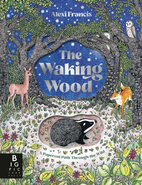 The Waking Wood : A beautifully illustrated modern fable with papercut pages - Book from The Bookhouse Broughty Ferry- Just £14.99! Shop now