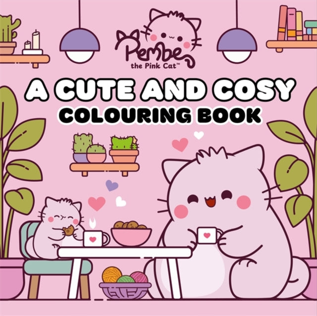 Pembe the Pink Cat: A Cute and Cosy Colouring Book - Book from The Bookhouse Broughty Ferry- Just £7.99! Shop now