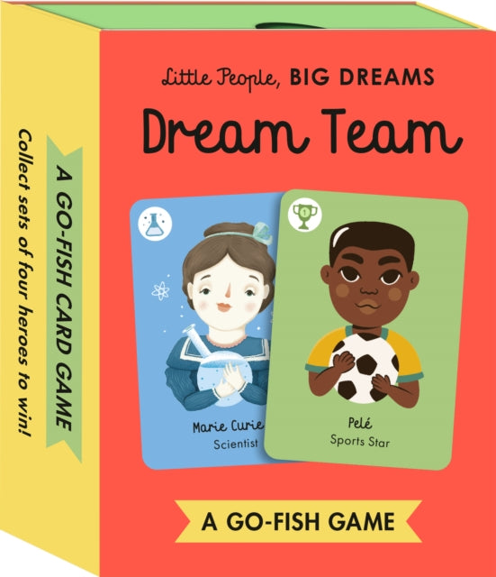 Little People, BIG DREAMS Card Game: Dream Team : A Go-Fish Card Game - Book from The Bookhouse Broughty Ferry- Just £9.99! Shop now