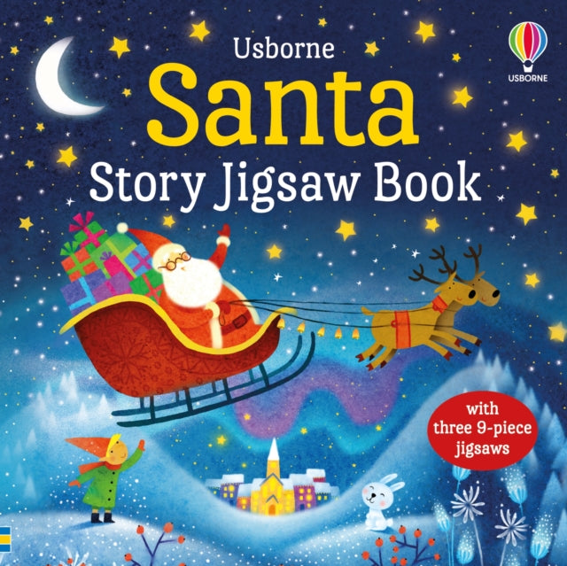 Santa Story Jigsaw Book - Book from The Bookhouse Broughty Ferry- Just £8.99! Shop now