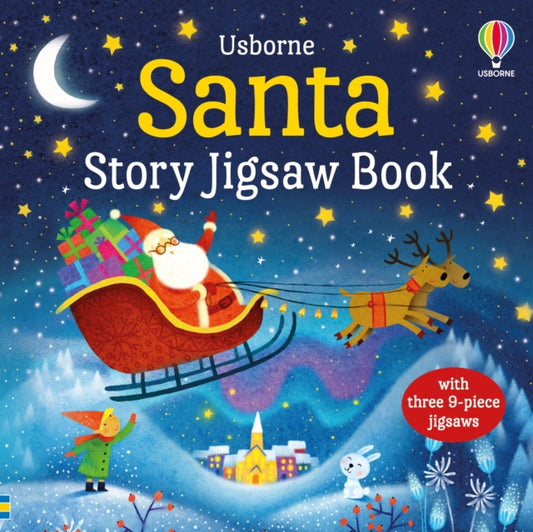 Santa Story Jigsaw Book - Book from The Bookhouse Broughty Ferry- Just £8.99! Shop now