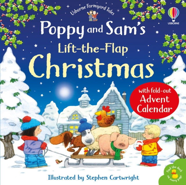Poppy and Sam's Lift-the-Flap Christmas with Advent Calendar - Book from The Bookhouse Broughty Ferry- Just £12.99! Shop now