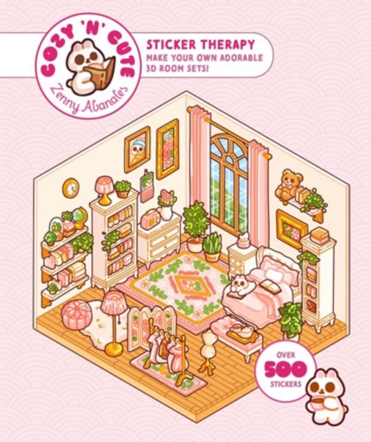 Cute 'n' Cozy Sticker Therapy - Book from The Bookhouse Broughty Ferry- Just £16.99! Shop now