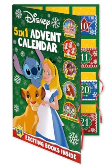 Disney: 5-in-1 Advent Calendar - Book from The Bookhouse Broughty Ferry- Just £21.99! Shop now