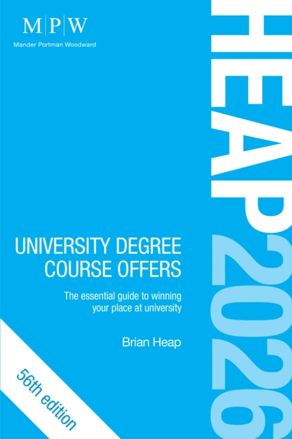 HEAP 2026: University Degree Course Offers - Book from The Bookhouse Broughty Ferry- Just £48! Shop now